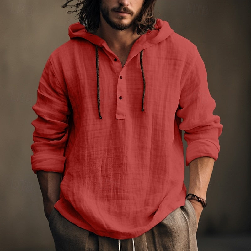 Roman | Relaxed Hooded Shirt