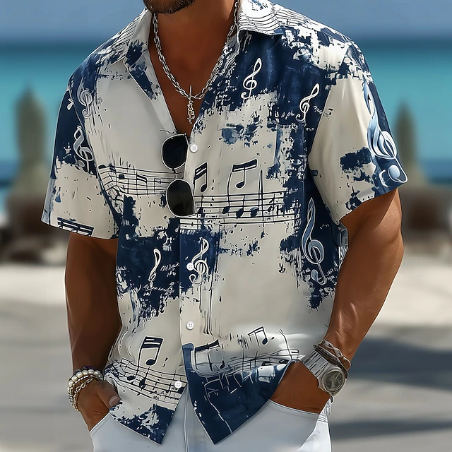 Roland | Artistic Print Short-Sleeve Shirt