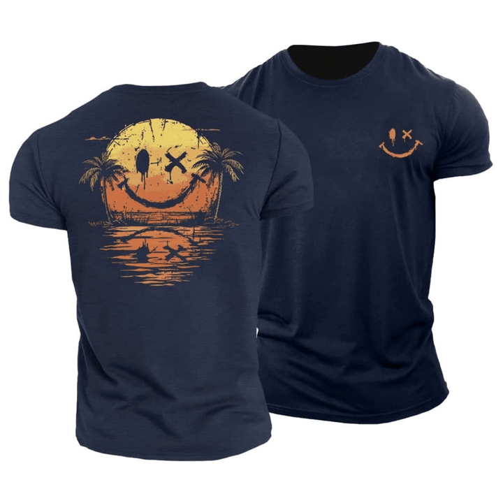 Tyler | Summer Smiley Beach T-Shirt