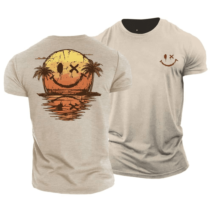 Tyler | Summer Smiley Beach T-Shirt