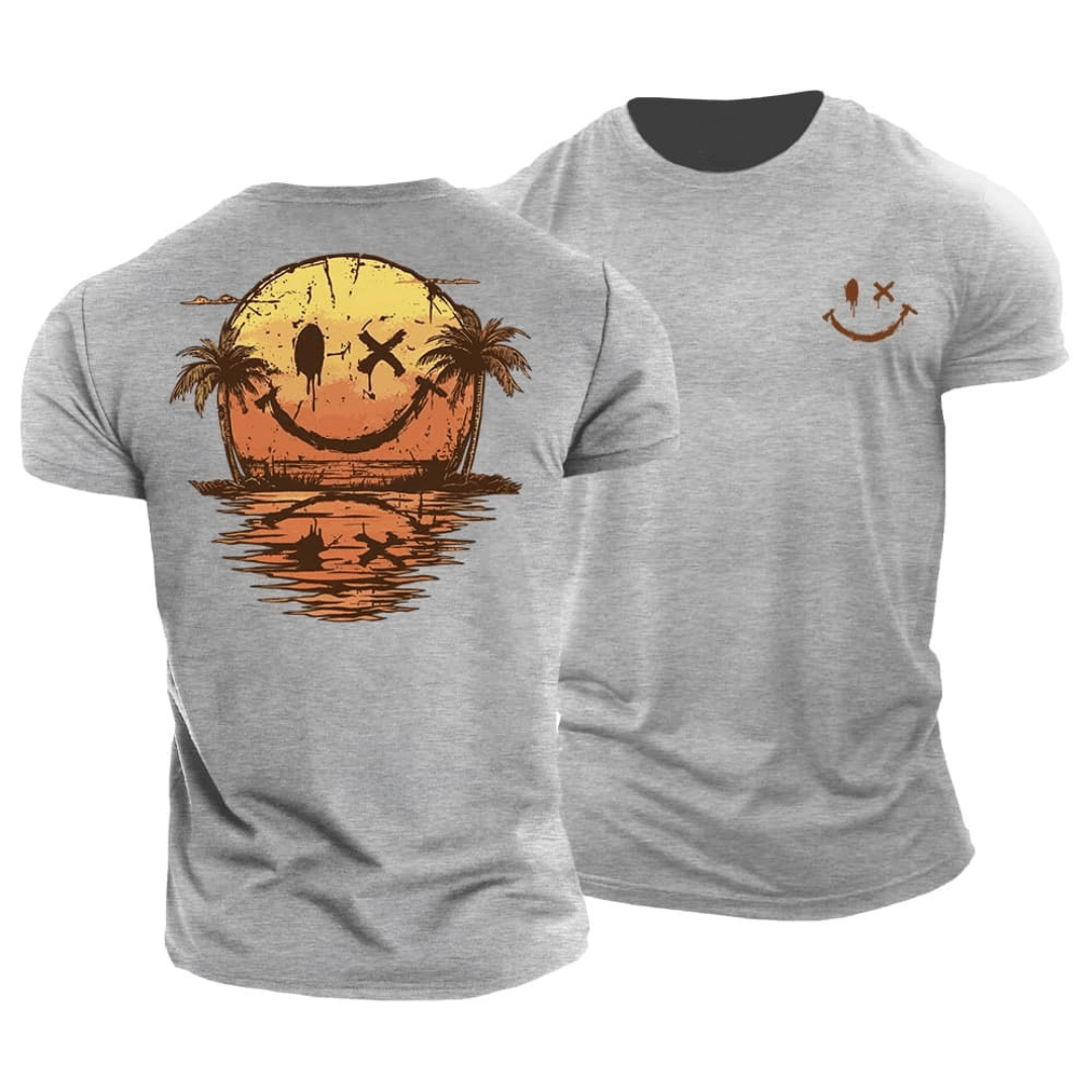 Tyler | Summer Smiley Beach T-Shirt