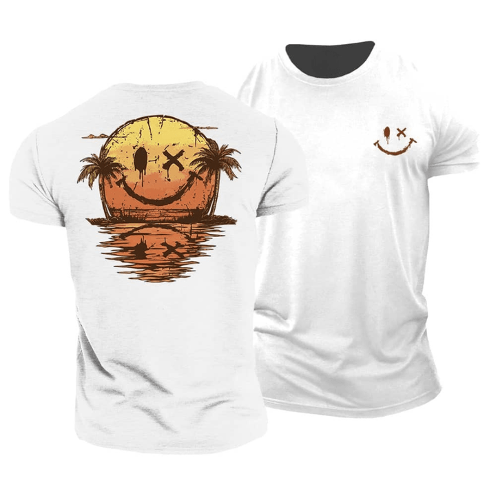 Tyler | Summer Smiley Beach T-Shirt