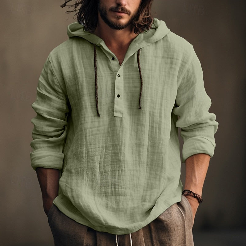 Roman | Relaxed Hooded Shirt