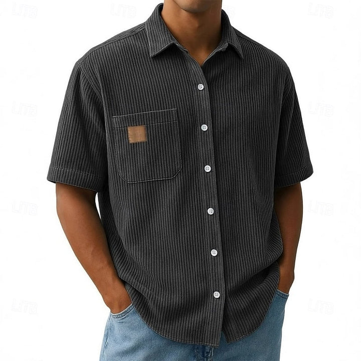 Declan | Textured Short Sleeve Shirt