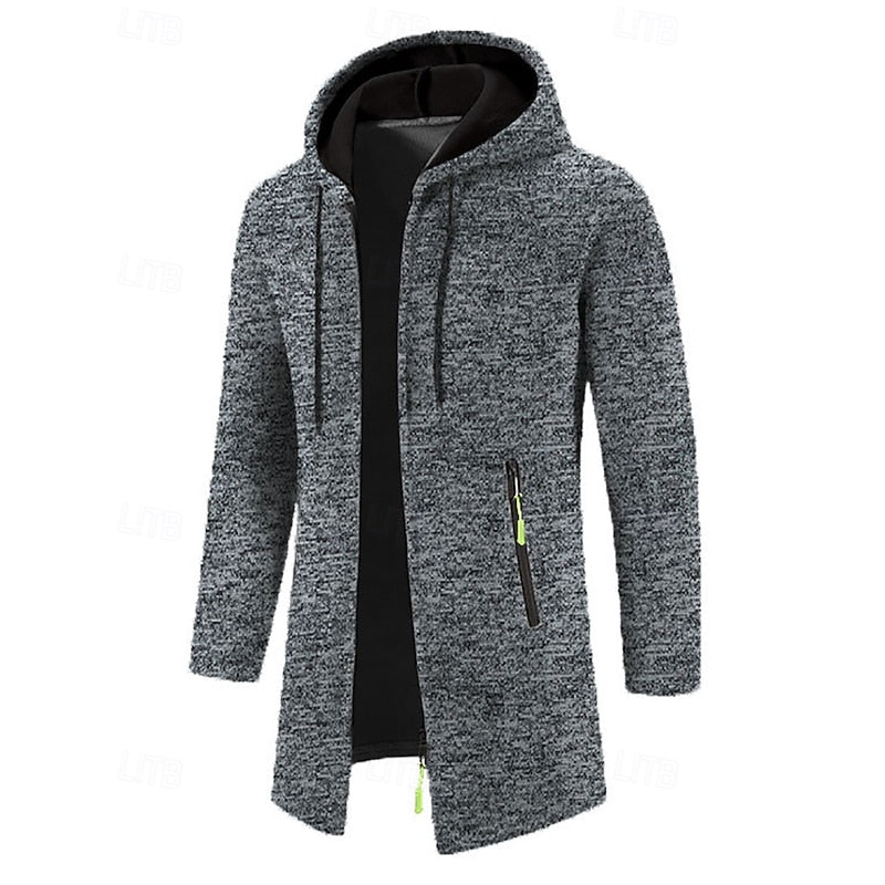 Vaughn | Hooded Longline Coat